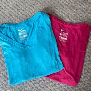 Nike Dri-Fit women’s v-neck t-shirt